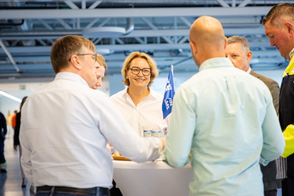Från den officiella invigningen av det nya forsknings- och utvecklingscentret i Arlandastad.