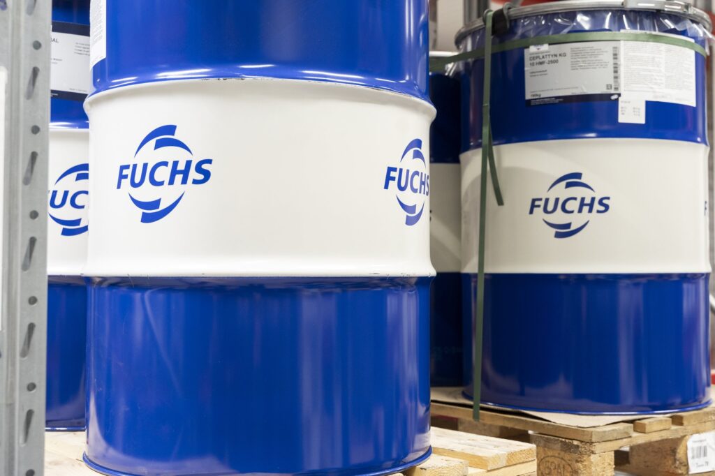 Fuchs Lubricants har ett brett sortiment av oljor och smörjmedel